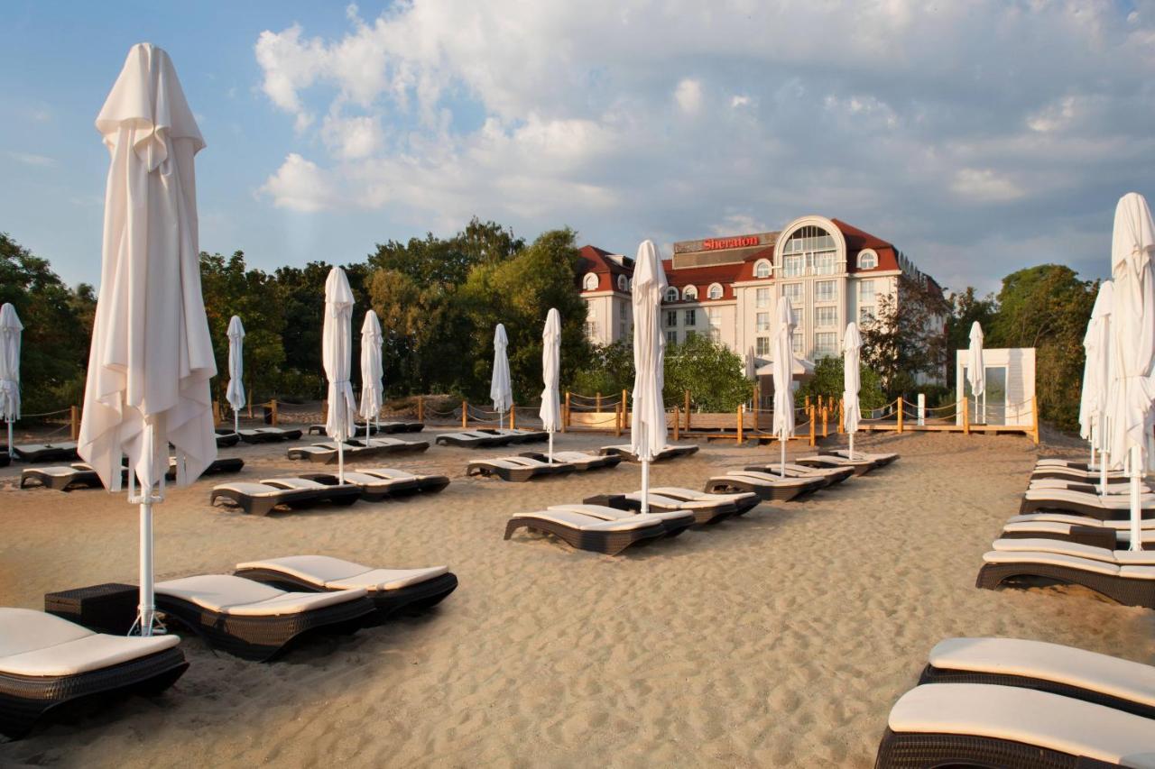 Sheraton Sopot Hotel Luaran gambar Beach at the Grand Hotel