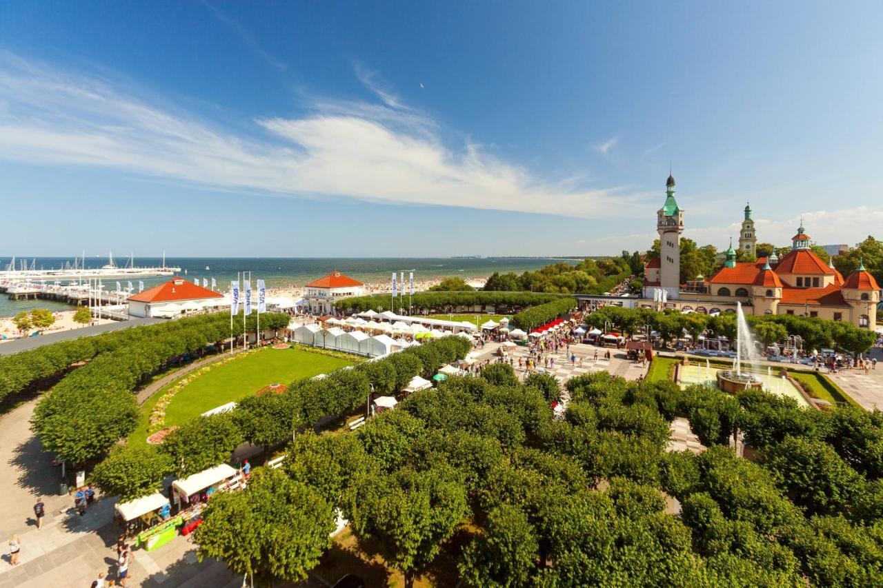 Sheraton Sopot Hotel Luaran gambar Aerial view of the Baltic Sea
