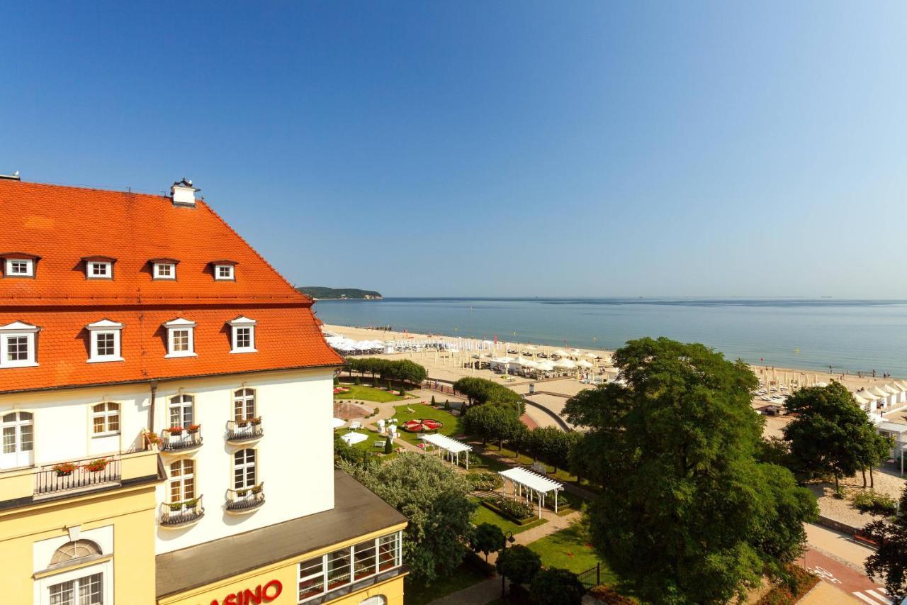 Sheraton Sopot Hotel Luaran gambar View of the Baltic Sea from the hotel